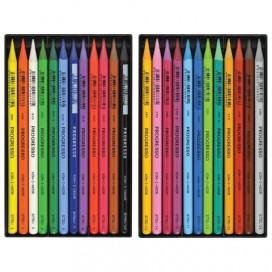 Карандаши цветные художественные KOH-I-NOOR 'Progresso', 24 цвета, 7,1 мм, в лаке, без дерева, заточенные, 8758024007PZ