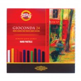 Пастель сухая художественная KOH-I-NOOR 'Gioconda', 24 цвета, квадратное сечение, 8114024003KS