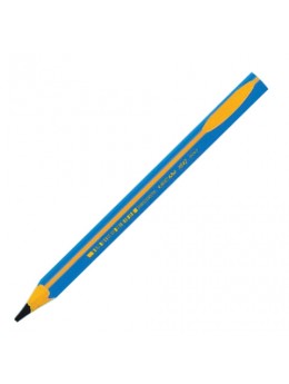 Карандаш чернографитный утолщенный BIC, 1 шт., 'Kids Evolution', HB, трехгранный, корпус синий с желтым, заточенный, 919262