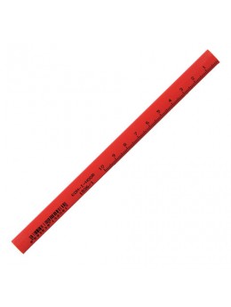 Карандаш столярный KOH-I-NOOR, 1 шт., B, грифель 5х2 мм, корпус красный, 0153600100177