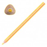 Карандаш цветной утолщенный STAEDTLER 'Noris club', 1 шт., трехгранный, грифель 4 мм, желтый, 1284-1
