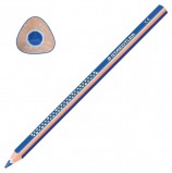 Карандаш цветной утолщенный STAEDTLER 'Noris club', 1 шт., трехгранный, грифель 4 мм, синий, 1284-3