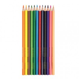 Карандаши цветные ГАММА 'Мультики', 12 цветов, заточенные, трехгранные, картонная упаковка, 050918_07