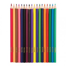 Карандаши цветные ГАММА 'Классические', 18 цветов, заточенные, шестигранные, картонная упаковка, 050918_03