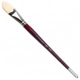 Кисть художественная KOH-I-NOOR щетина, плоская, №14, длинная ручка, блистер, 9936014013BL