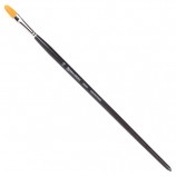 Кисть художественная профессиональная BRAUBERG ART 'CLASSIC', синтетика жесткая, овальная, № 10, длинная ручка
