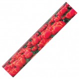 Линейка 3D, 30 см, BRAUBERG, объемная, 'Красные тюльпаны', европодвес, 210590