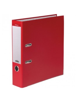 Папка-регистратор ERICH KRAUSE 'Стандарт', с покрытием из ПВХ, 70 мм, красная, 280