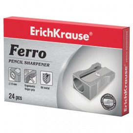 Точилка ERICH KRAUSE 'Ferro', металлическая клиновидная, 7074