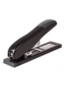 Степлер МОЩНЫЙ №24/6-23/13 ERICH KRAUSE 'Elegance', до 100 листов, с резиновой накладкой, черный, 5410