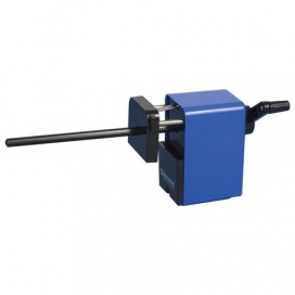 Точилка механическая BRAUBERG 'RoboBlue', металлический механизм, чёрный/синий, 222515