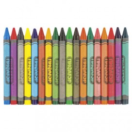 Восковые карандаши ПИФАГОР, 18 цветов, 222963