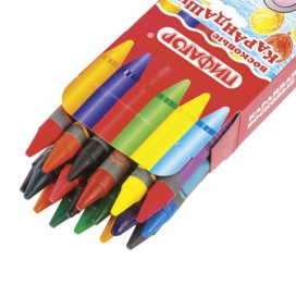 Восковые карандаши ПИФАГОР, 18 цветов, 222963