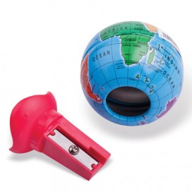Точилка MAPED (Франция) 'Globe', металлический контейнер, в форме глобуса, 051111