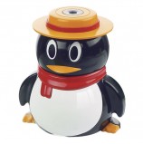 Точилка электрическая BRAUBERG 'Пингвин', питание от USB/4 батареек АА, 223569