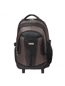 Рюкзак для школы и офиса BRAUBERG 'Jax 2', 35 л, размер 54х37х23 см, ткань, на колесах, черно-коричневый, 224459 Рюкзак для школы и офиса BRAUBERG 'Jax 2', 35 л, размер 54х37х23 см, ткань, на колесах, черно-коричневый, 224459