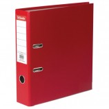 Папка-регистратор ESSELTE 'Economy', покрытие пластик, 75 мм, красная, 11253P