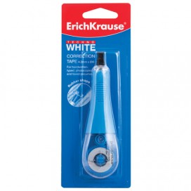 Корректирующая лента ERICH KRAUSE 'Techno White', 4,2 мм х 8 м, блистер, европодвес, 21887