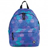 Рюкзак BRAUBERG, универсальный, сити-формат, фиолетовый, 'Фантазия', 20 литров, 41х32х14 см, 225365