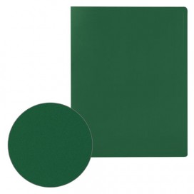 Папка 10 вкладышей STAFF, зеленая, 0,5 мм, 225691