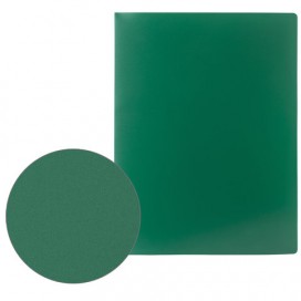 Папка на 2 кольцах STAFF, 21 мм, зеленая, до 80 листов, 0,5 мм, 225719