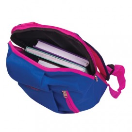 Рюкзак STAFF 'Air', универсальный, сине-розовый, 40х23х16 см, 226374