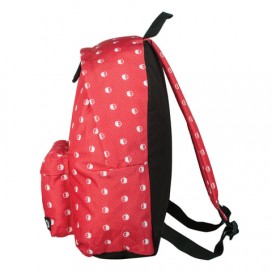 Рюкзак BRAUBERG универсальный, сити-формат, красный, 'Яблоки', 23 литра, 43х34х15 см, 226412