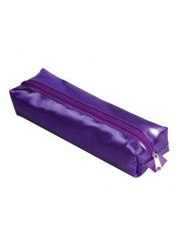 Пенал-косметичка BRAUBERG под искусственную кожу, 'Винтаж', фиолетовый, 20х6х4 см, 226716