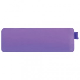 Пенал-косметичка BRAUBERG под искусственную кожу, 'Блеск', фиолетовый, 20х6х4 см, 226722