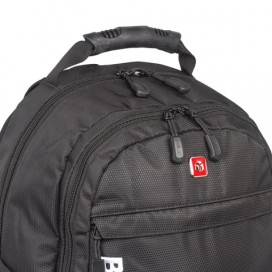 Рюкзак B-PACK 'S-01' (БИ-ПАК) универсальный, с отделением для ноутбука, влагостойкий, черный, 47х32х20 см, 226947