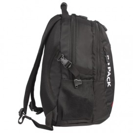 Рюкзак B-PACK 'S-01' (БИ-ПАК) универсальный, с отделением для ноутбука, влагостойкий, черный, 47х32х20 см, 226947