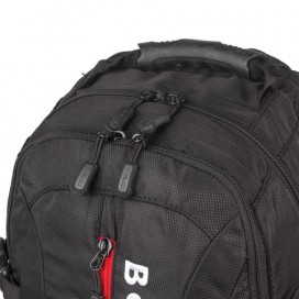 Рюкзак B-PACK 'S-03' (БИ-ПАК) универсальный, с отделением для ноутбука, увеличенный объем, черный, 46х32х26 см, 226949
