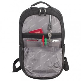 Рюкзак B-PACK 'S-04' (БИ-ПАК) универсальный, с отделением для ноутбука, влагостойкий, черный, 45х29х16 см, 226950
