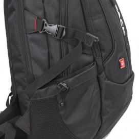 Рюкзак B-PACK 'S-08' (БИ-ПАК) универсальный, с отделением для ноутбука, влагостойкий, черный, 50х32х17 см, 226955