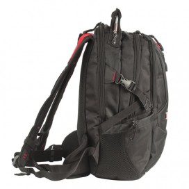 Рюкзак B-PACK 'S-08' (БИ-ПАК) универсальный, с отделением для ноутбука, влагостойкий, черный, 50х32х17 см, 226955