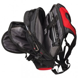 Рюкзак B-PACK 'S-08' (БИ-ПАК) универсальный, с отделением для ноутбука, влагостойкий, черный, 50х32х17 см, 226955