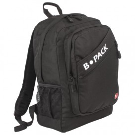 Рюкзак B-PACK 'S-09' (БИ-ПАК) универсальный, с отделением для ноутбука, уплотненная спинка, черный, 44х30х14 см, 226956