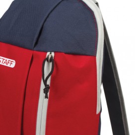 Рюкзак STAFF 'Air', универсальный, красно-синий, 40х23х16 см, 227045