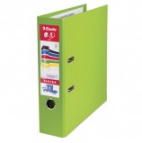 Папка-регистратор ESSELTE 'VIVIDA Plus', А4+, с двухсторонним покрытием из пластика, 80 мм, зеленая, 81186