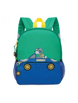 Рюкзак GRIZZLY для дошкольников, 'Гонщик', 8 литров, 33х26х11 см, RS-890-2/2