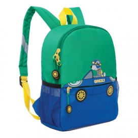 Рюкзак GRIZZLY для дошкольников, 'Гонщик', 8 литров, 33х26х11 см, RS-890-2/2