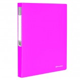 Папка 40 вкладышей BRAUBERG 'Neon', 25 мм, неоновая розовая, 700 мкм, 227454