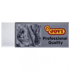 Резинка стирательная JOVI (Испания) 'Professional', прямоугольная, 60х22х11 мм, белая, дисплей, 2020