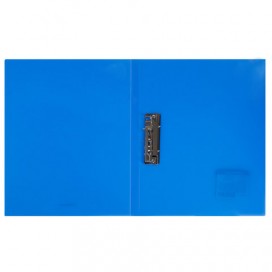 Папка с боковым металлическим прижимом ERICH KRAUSE 'Glance Vivid', А4, до 160 листов, 500 мкм, ассорти, 43008