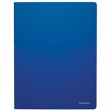 Папка на 4 кольцах ERICH KRAUSE 'Classic', 24 мм, синяя, до 130 листов, 0,5 мм, 42983