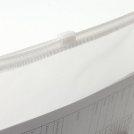 Папка-конверт на молнии B5 (289х214 мм), прозрачная, 0,14 мм, ERICH KRAUSE 'Fizzy', 44418