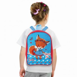 Рюкзак ПИФАГОР детский, 'Лисичка', 30х23х9 см, 227957