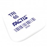 Резинка стирательная FACTIS TRI 65 (Испания), треугольная, 36х33х6 мм, мягкая, синтетический каучук, PNFTRI65