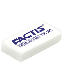Резинка стирательная FACTIS 336 RC (Испания), прямоугольная, 40х20х8 мм, синтетический каучук, CNF336RC