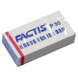 Резинка стирательная FACTIS P 30 (Испания), прямоугольная, 40х20х10 мм, мягкая, ПВХ, CPFP30